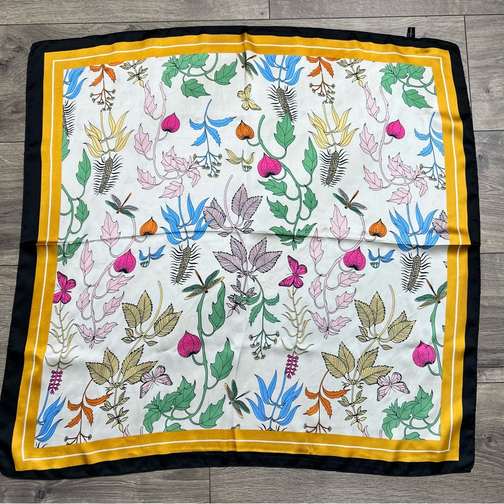 Botanical Floral Scarf